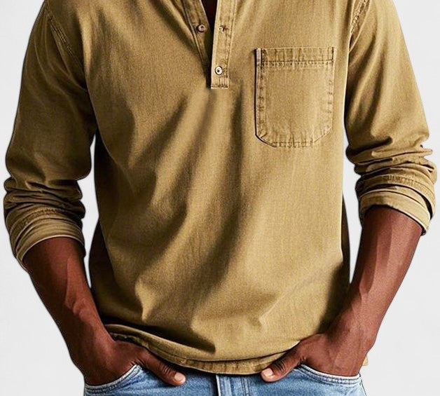 Sebastian - Vintage košulja s dugim rukavima