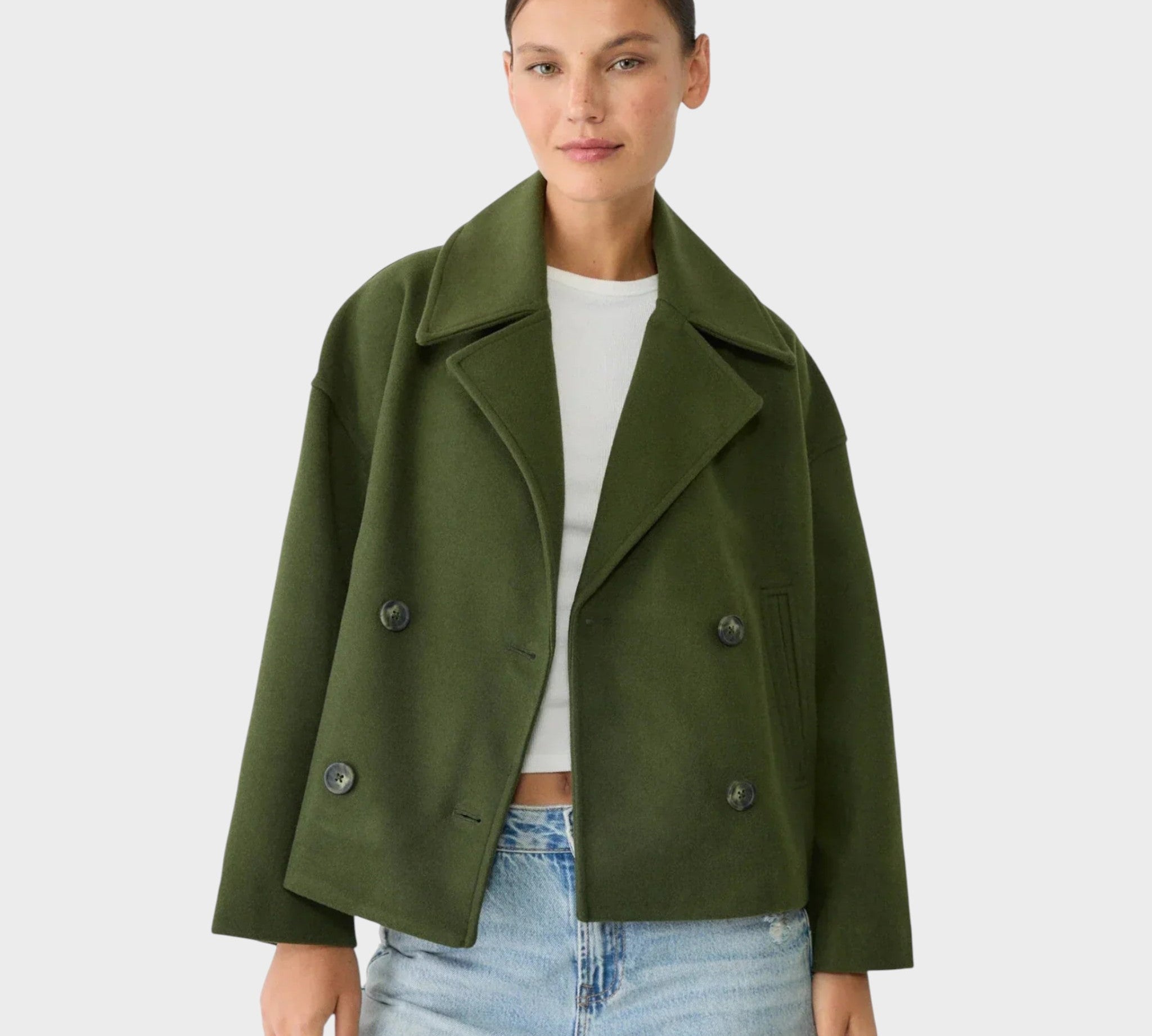 Blanka - Kratka dvostruka jakna Šik gornja odjeća