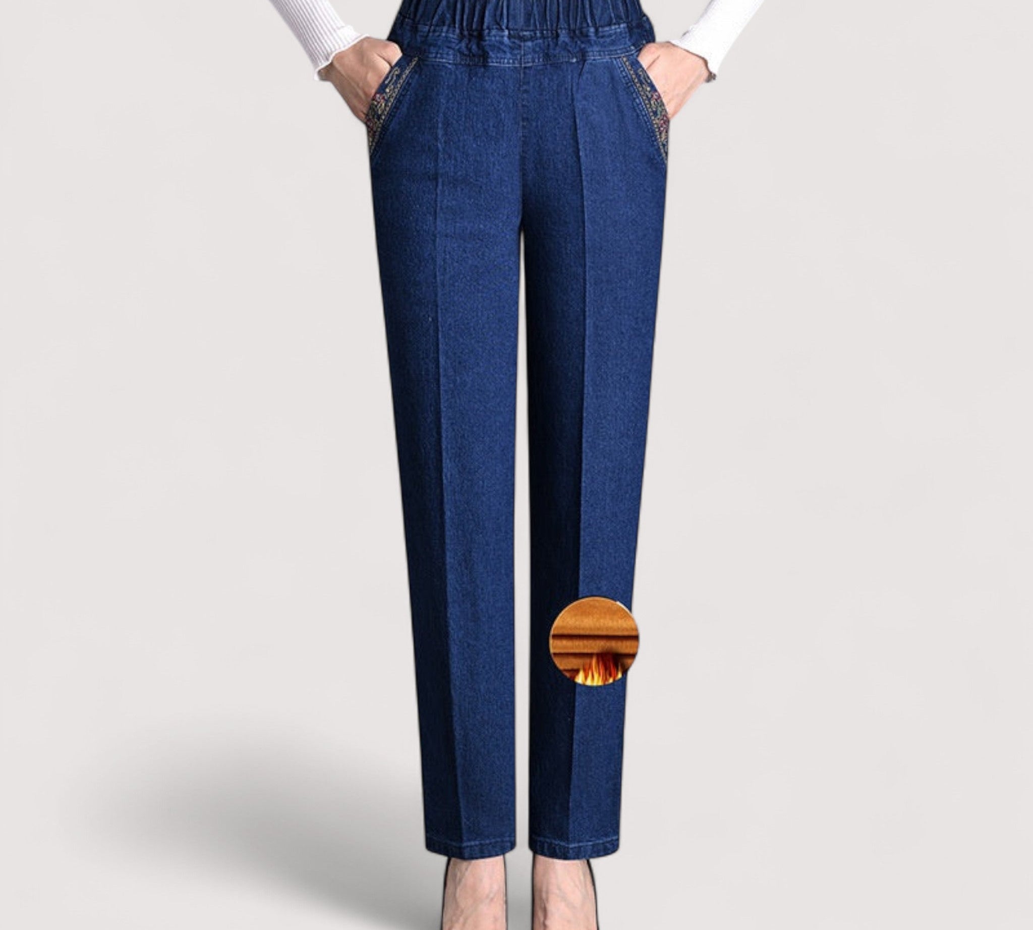 Cora™ | Elastične ženske traperice