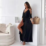 Olivia™ | Elegantna Maxi Haljina s Raskorakom