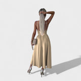 Tatjana – Ljetna Haljina s Rasklapanjem