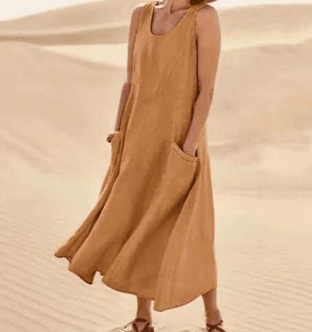 Zafrina – Elegantna Haljina s Pockets