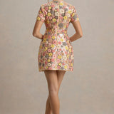 Ophelia – Floral Sequin Maksi haljina