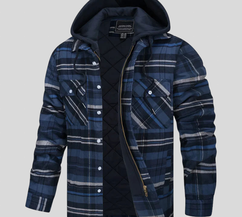 Cristophe - Karirana Jakna Na Patentni Zatvarač