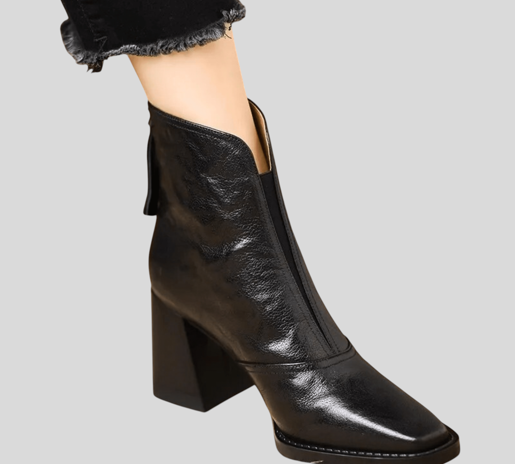 Chloe - Luksuzne Čizme Sa Srednjom Petom