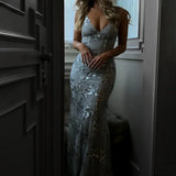 Valeria™ – Elegantna maxi haljina sa šljokicama